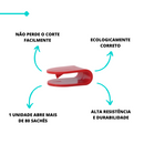 Abridor de sachês 500 unid. sortidos Tic Pull