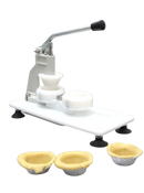 Modeladora de Empadas Minipresser c/ 200 formas descartáveis 45 ml